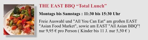 THE EAST Total lunch